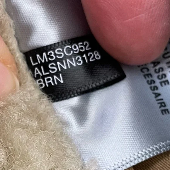 Levi's Military Mens Sherpa Lined Hooded Midweight Work Jacket Size Small Brown - Picture 11 of 11